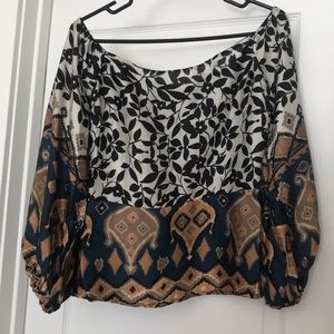 Off the shoulder top